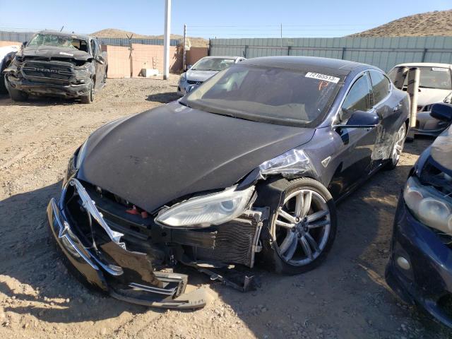 TESLA MODEL S 2014 with VIN 5YJSA1H11EFP65932 - Photo from auction
