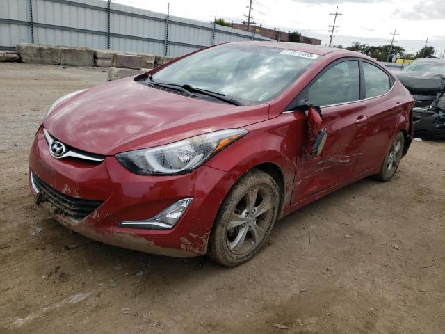 HYUNDAI ELANTRA SE 2016 with VIN KMHDH4AE5GU601124 - Photo from auction