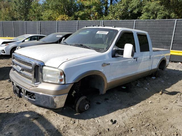 FORD F250 SUPER 2005 with VIN 1FTSW21P05EA97595 - Photo from auction