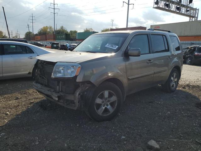 HONDA PILOT EXL 2010 with VIN 5FNYF4H5XAB016492 - Photo from auction