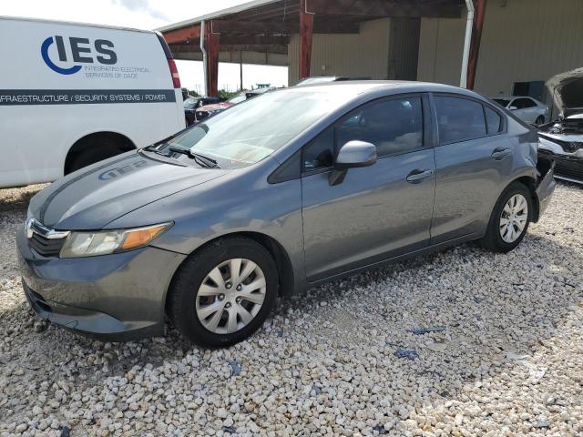 HONDA CIVIC LX 2012 with VIN 2HGFB2F54CH335427 - Photo from auction
