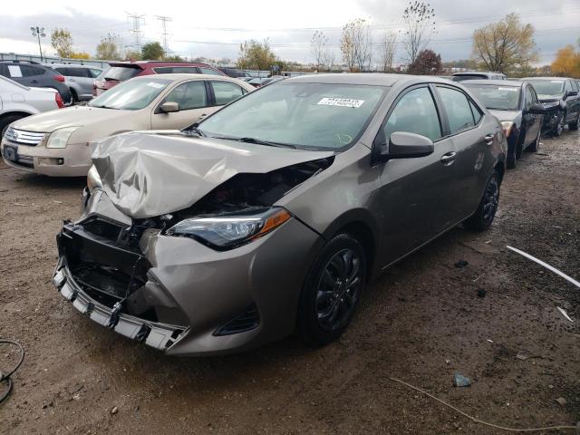 TOYOTA COROLLA L 2019 with VIN 2T1BURHE3KC221764 - Photo from auction