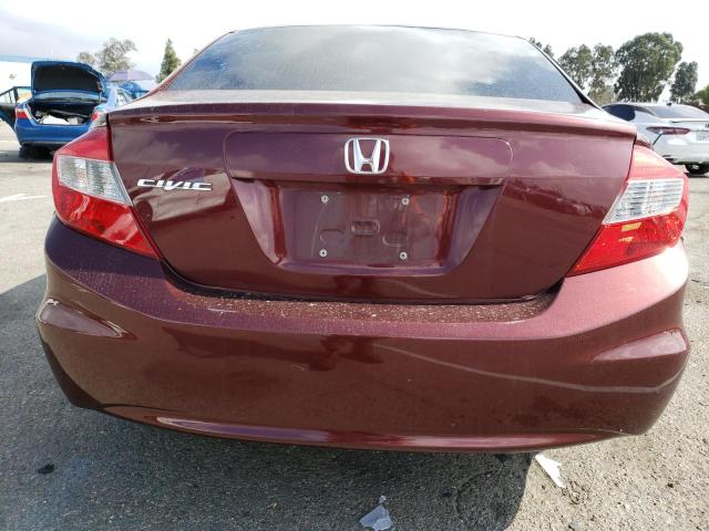 Photo 6 from auction – 2012 HONDA CIVIC LX with VIN 19XFB2F53CE100771