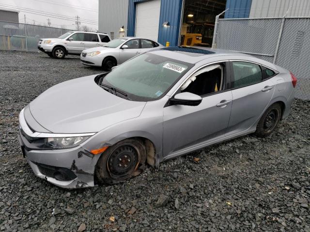 HONDA CIVIC EX 2017 with VIN 2HGFC2F83HH040284 - Photo from auction
