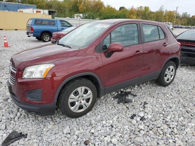 CHEVROLET TRAX LS 2016 with VIN 3GNCJKSB0GL272928 - Photo from auction