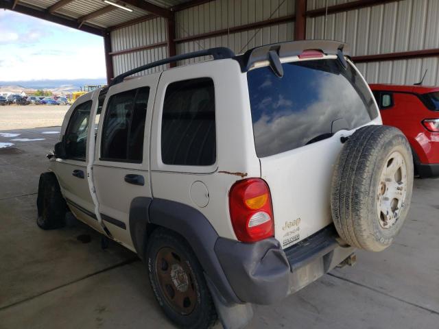 Photo 2 from auction – 2004 JEEP LIBERTY SP with VIN 1J4GL48K94W258971