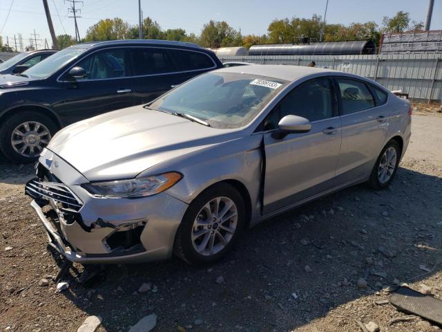 FORD FUSION SE 2020 with VIN 3FA6P0HD9LR220311 - Photo from auction