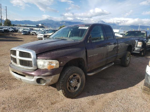 DODGE RAM 2500 S 2005 with VIN 3D7KS28C45G823715 - Photo from auction