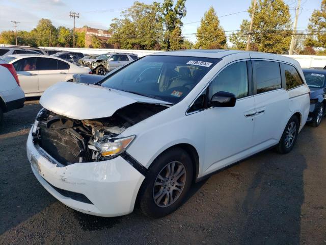HONDA ODYSSEY EX 2011 with VIN 5FNRL5H61BB020038 - Photo from auction