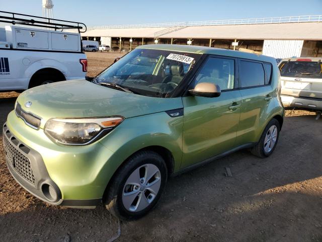 KIA SOUL 2014 with VIN KNDJN2A24E7712463 - Photo from auction
