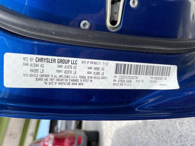 Photo 10 from auction – 2013 DODGE DART LIMIT with VIN 1C3CDFCH7DD322790