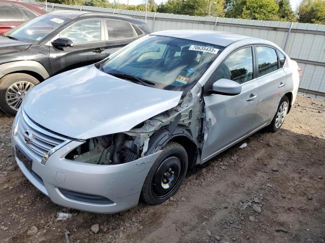Photo 1 from auction – 2015 NISSAN SENTRA S with VIN 3N1AB7APXFL659107