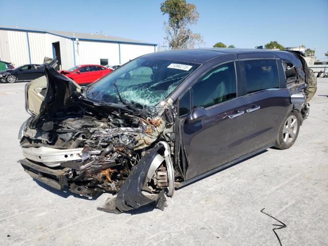 HONDA ODYSSEY EX 2018 with VIN 5FNRL6H73JB106447 - Photo from auction