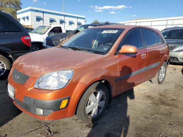 KIA RIO 5 SX 2007 with VIN KNADE163576222399 - Photo from auction