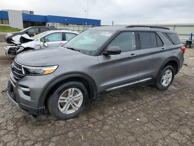 FORD EXPLORER X 2021 with VIN 1FMSK8DH5MGA78882 - Photo from auction