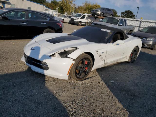 CHEVROLET CORVETTE S 2017 with VIN 1G1YB3D76H5105557 - Photo from auction