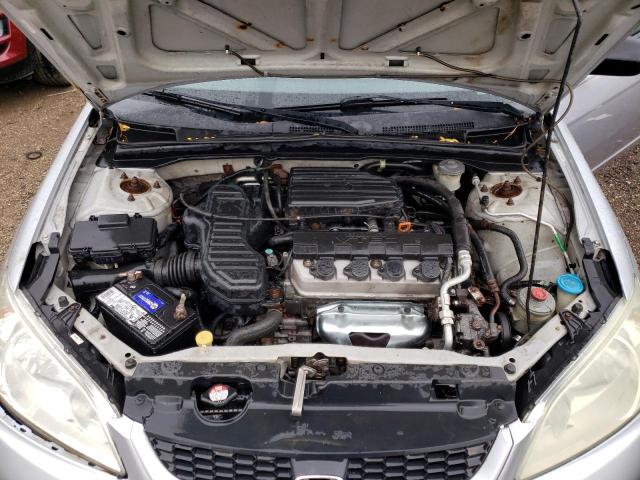Photo 11 from auction – 2005 HONDA CIVIC DX V with VIN 1HGEM22135L048417