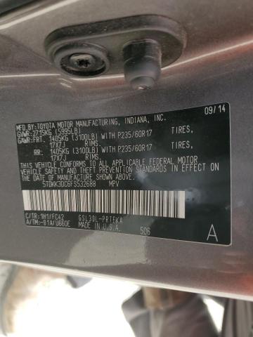Photo 14 from auction – 2015 TOYOTA SIENNA LE with VIN 5TDKK3DC6FS532688