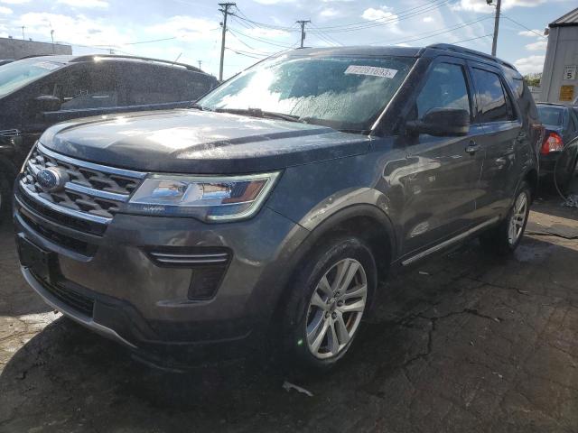 FORD EXPLORER X 2018 with VIN 1FM5K8D88JGA64659 - Photo from auction