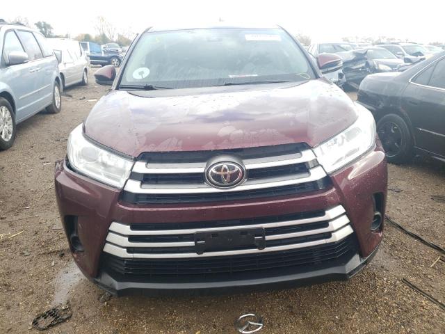 Photo 5 from auction – 2019 TOYOTA HIGHLANDER with VIN 5TDZARFH7KS053199