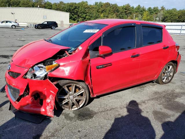 TOYOTA YARIS 2012 with VIN JTDKTUD3XCD536382 - Photo from auction