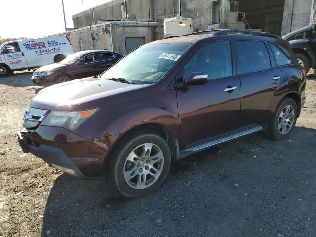 ACURA MDX 2007 with VIN 2HNYD28277H502321 - Photo from auction