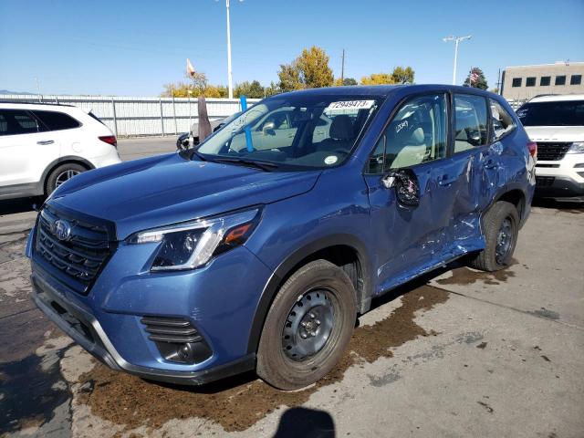SUBARU FORESTER 2022 with VIN JF2SKAAC4NH496271 - Photo from auction