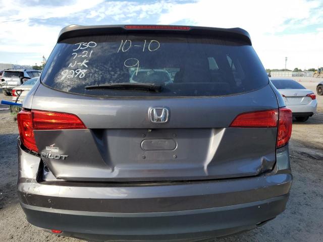 Photo 6 from auction – 2016 HONDA PILOT LX with VIN 5FNYF5H18GB029298