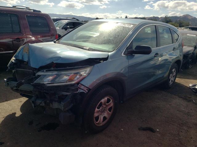 Photo 1 from auction – 2015 HONDA CR-V LX with VIN 2HKRM3H31FH546930