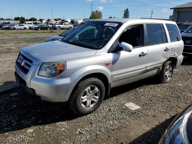 HONDA PILOT LX 2007 with VIN 2HKYF18137H512966 - Photo from auction