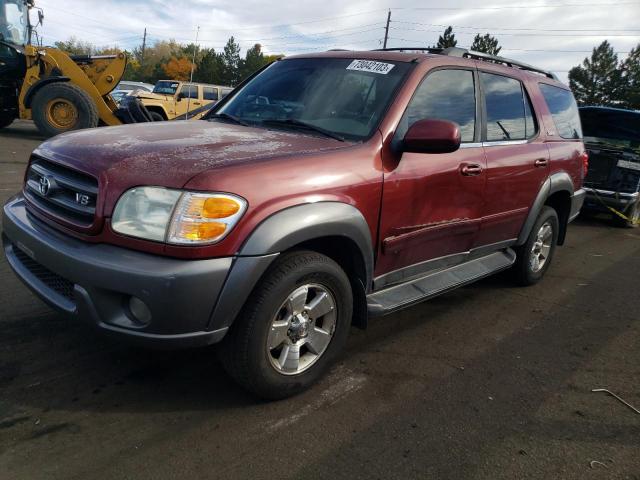 TOYOTA SEQUOIA SR 2004 with VIN 5TDBT44A24S230376 - Photo from auction