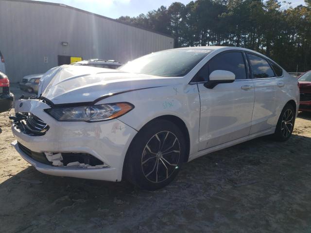 FORD FUSION SE 2017 with VIN 3FA6P0H72HR355504 - Photo from auction