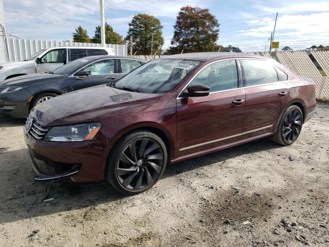 VOLKSWAGEN PASSAT SEL 2014 with VIN 1VWCM7A35EC038023 - Photo from auction