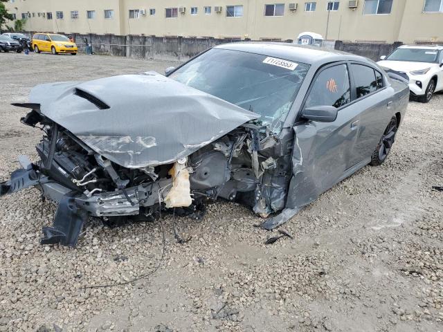 DODGE CHARGER SC 2019 with VIN 2C3CDXGJ3KH553172 - Photo from auction