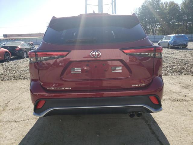 Photo 6 from auction – 2022 TOYOTA HIGHLANDER with VIN 5TDLZRBH0NS197850