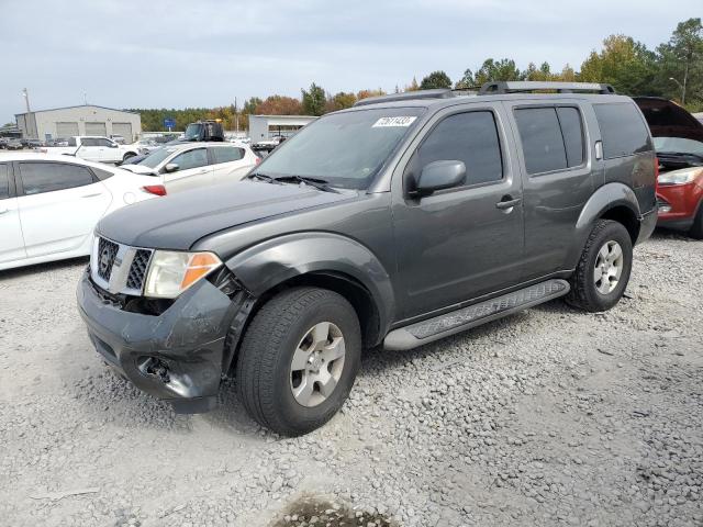 NISSAN PATHFINDER 2005 with VIN 5N1AR18W75C729042 - Photo from auction