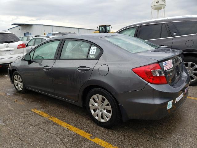 Photo 2 from auction – 2012 HONDA CIVIC LX with VIN 19XFB2F57CE104614