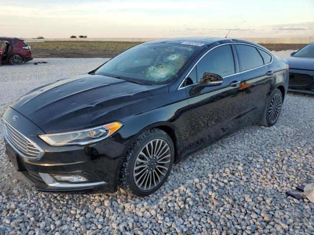 FORD FUSION SE 2017 with VIN 3FA6P0H94HR406891 - Photo from auction