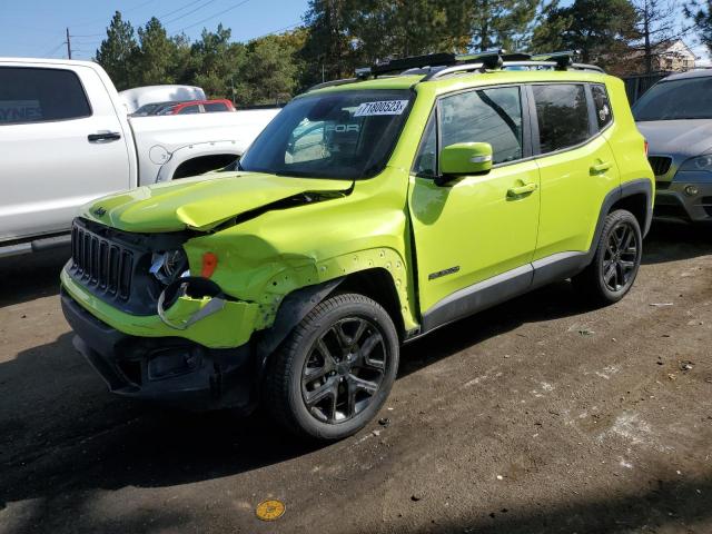 JEEP RENEGADE L 2018 with VIN ZACCJBBB8JPH65697 - Photo from auction