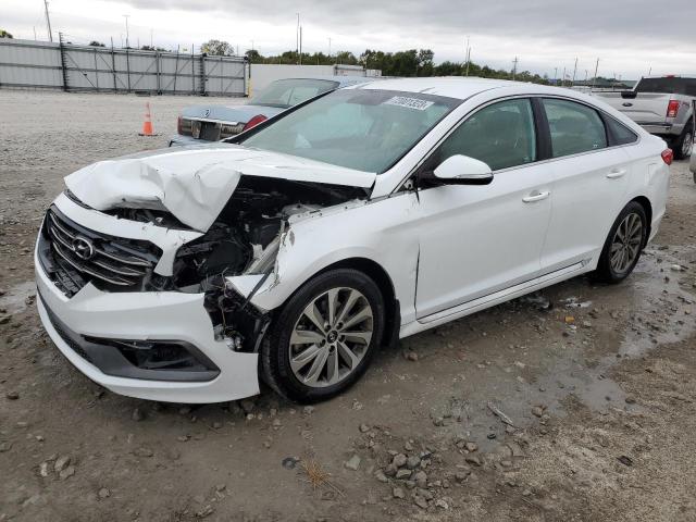 HYUNDAI SONATA SPO 2016 with VIN 5NPE34AF3GH289153 - Photo from auction