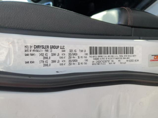 Photo 14 from auction – 2013 DODGE DURANGO R/ with VIN 1C4SDHCT4DC667787