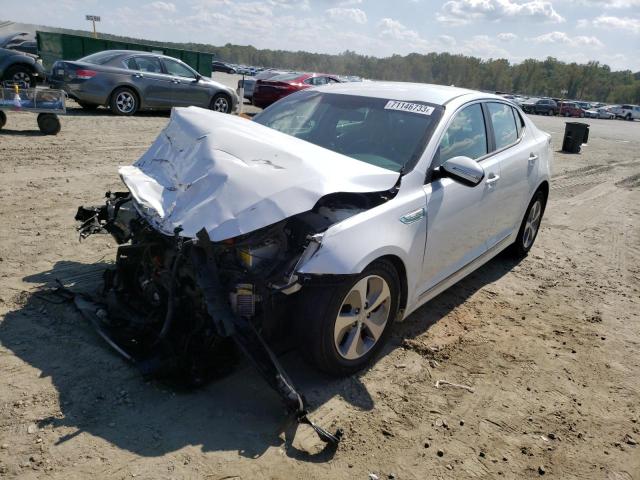 KIA OPTIMA HYB 2016 with VIN KNAGM4AD5G5096861 - Photo from auction