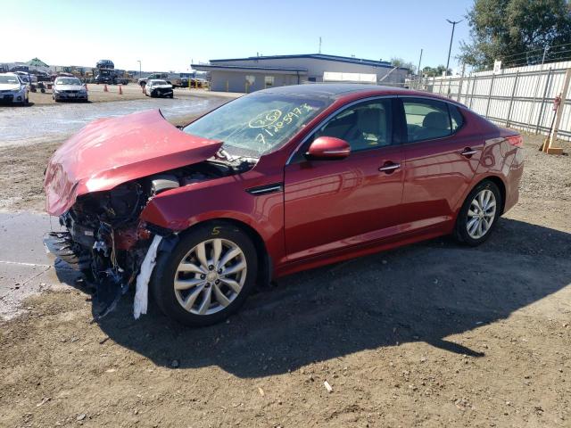 KIA OPTIMA EX 2015 with VIN 5XXGN4A71FG502624 - Photo from auction