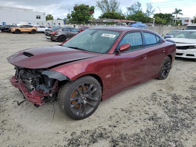 DODGE CHARGER SC 2021 with VIN 2C3CDXGJ7MH544235 - Photo from auction
