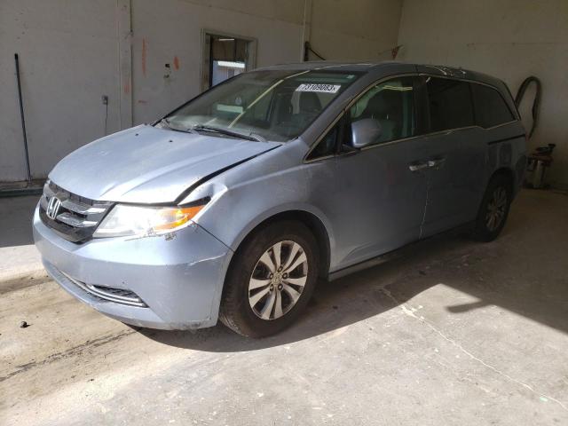 HONDA ODYSSEY EX 2014 with VIN 5FNRL5H67EB017553 - Photo from auction