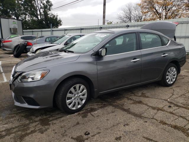 NISSAN SENTRA S 2017 with VIN 3N1AB7AP9HY384707 - Photo from auction