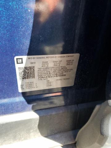 Photo 14 from auction – 2019 CHEVROLET EQUINOX LT with VIN 2GNAXTEV7K6265909