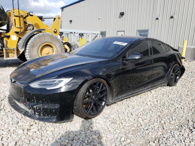 TESLA MODEL S 2021 with VIN 5YJSA1E63MF437328 - Photo from auction
