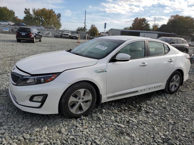 KIA OPTIMA HYB 2016 with VIN KNAGM4AD6G5092415 - Photo from auction