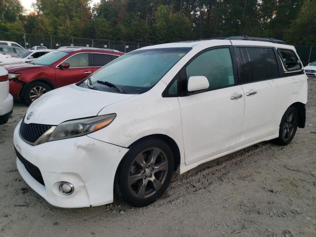 TOYOTA SIENNA SE 2017 with VIN 5TDXZ3DC5HS787160 - Photo from auction